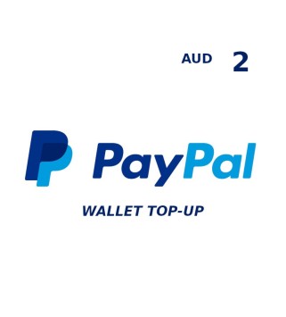 PayPal Wallet AUD 2 Top Up Key GLOBAL